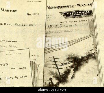 . Journal de chemin de fer électrique . Envoyé/ pour bulletin N° de catalogue- 216 . 4-** I BO «*• a0*1 Theres A Simplex Jack 6 janvier 1917 J ELECTRIC RAILWAY JOURNAL 53 orriciAi onocH ELI M WEST, Rrct, K.VILMAV Co.ml-A.-vv. No 88 Columbus. Ohio. Maj 24, 131;. P0« UTILISATION DE CE COHPAN Jay (omJv&gt;^ COLUMBUS OHIO.. RfvS LA PREUVE DE L'EFFICACITÉ ET DE LA VALEUR de la prise de pôle Simplex N° 318 réduit le travail et le coût des pôles Pulling, fait le redressement des pôles aone-Man travail. Chaque compagnie de téléphone, d'éclairage et d'électricité, d'utilité publique et de chemin de fer électrique trouvera cet outil de valeur extra-ordinaire. TEMPLETON, KENLY Banque D'Images