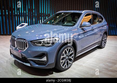 Francfort, Allemagne - Sep 11, 2019 : Nouveau 2020 BMW X1 présenté au Salon IAA de Francfort 2019. Banque D'Images