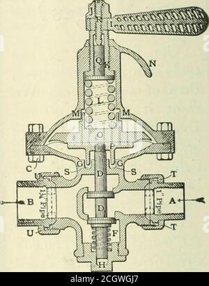 . Le génie ferroviaire et des locomotives : un journal pratique de la force motrice ferroviaire et du matériel roulant . en été, l'un des premiers objets vus dans la cour de Pittsburgh était un nouveau moteur de chemin de fer de Pennsylvanie (No.215) de type char à cheval, mais beaucoup plus grand que celui de Detroit et Milnaukeeyard à Detroit. Des recherches ultérieures ont montré les dimensions suivantes de ce moteur: Cylindres—15 x 18 pouces. Roues motrices—diamètre de 44 pouces. Chaudière : 41 pouces de diamètre. Chambre de combustion : 50 pouces de long à l'intérieur, 35 pouces de large. Pas des vérins—3 in 12 in. Pas des tiges de soupape—3 in 12 in. Haut du réservoir Banque D'Images