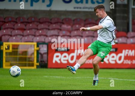 Lors du match SSE Airtricity Premier Division entre Cork City FC et Shamrock Rovers au Turner's Cross Stadium à Cork, Irlande, le 12 septembre 2020 (photo d'Andrew SURMA/SIPA USA) Credit: SIPA USA/Alay Live News Banque D'Images