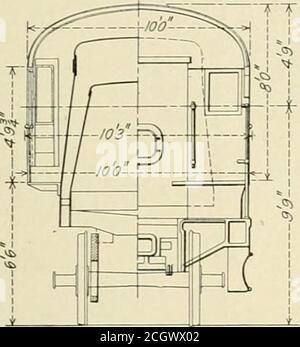 . Le centre de la gazette de l'âge des chemins de fer et les journaux sont de 11 po par 15 po. Les axes principaux de la même conception de remorque sont utilisés sur les trois ^Hbdk&gt;&gt;^.v&gt;v- H- iri II ^SL ^^^^^^^^^^1 ^ S^^Py Boiler de Pennsylvanie Pacifique et les locomotives de type IVIIikado^ sont de la section I, 8&gt; ^^^^^^^ à l’arrière, à l’arrière. Et LY^ in. Sur les locomotives, le train de ressort traîné étant égalisé avec l'extrémité avant, les brides s'effilées de 15^ in. À l&gt;i in. Des deux paires arrière de conducteurs sur les méthodes tThc Mikado et Pacific utilisées en relation avec les manetons et le type de piston Banque D'Images