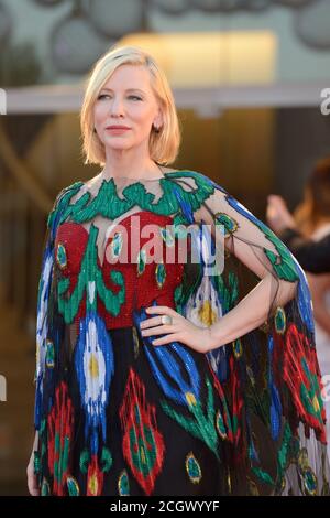 Venise, Italie. 12 septembre 2020. Cate Blanchett, tapis de clôture, 77e Festival international du film de Venise, Venise, Italie, 12 septembre 2020. Photo de Ron Crusow/imageSPACE/MediaPunch crédit: MediaPunch Inc/Alamy Live News Banque D'Images