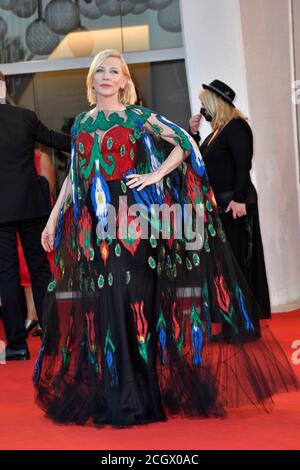 Venise, Italie. 12 septembre 2020. Cate Blanchett, tapis de clôture, 77e Festival international du film de Venise, Venise, Italie, 12 septembre 2020. Photo de Ron Crusow/imageSPACE/MediaPunch crédit: MediaPunch Inc/Alamy Live News Banque D'Images