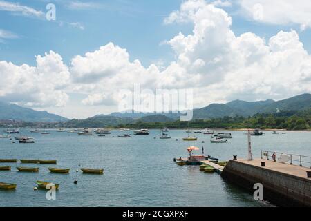 Tai po District, Hong Kong - Tai Mei Tuk dans le district de Tai po, nouveaux territoires, Hong Kong. Un endroit touristique célèbre. Banque D'Images