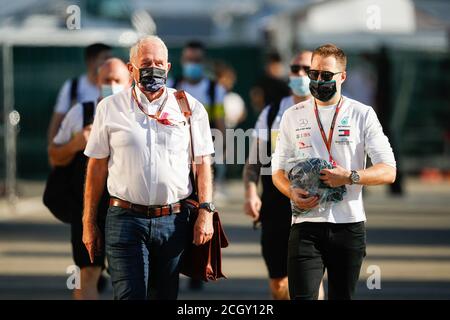 MARKO Helmut (aut), Aston Martin Red Bull Racing Drivers' Manager, VANDOORNE Stoffel (bel), Reserve Driver de Mercedes AMG F1 GP, portrait pendant le Banque D'Images