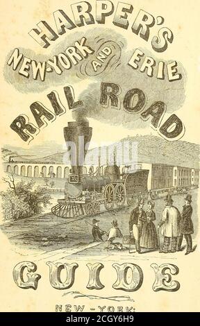 . Livre de Harper sur les chemins de fer de New York et Erie : contenant une description du paysage, des rivières, des villes, des villages et des travaux les plus importants sur la route ; Avec cent trente-six gravures de Lossing et Barritt, d'esquisses originales faites expressément pour cette œuvre de William Macleod . réputation uishée qu'il a atteint à cette période précoce de sa présence. Harpers New Monthly Magazine est émis invariablement le premier jour de la semaine dans ivhich il est daté. Chaque nombre contiendra 144 pages octavo, en double col-umns ; chaque année comprenant ainsi près de deux mille pages de la Banque D'Images