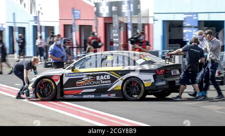 16 Magnus Gilles (bel), Comtoyou Racing, Audi LMS, action lors de la course WTCR 2020 de la FIA en Belgique, 1ère partie de la coupe du monde de la voiture de tourisme 2020 de la FIA, o Banque D'Images