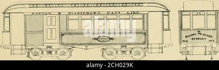 . Le chemin de fer de rue critique . sont droit côtés avec des cartoitures à vapeur. La finition intérieure est de qualité supérieure et de bois dur. Les fenêtres sont grandes et des accoudoirs doubles et spéciaux ont été fournis pour. Les sièges sont disposés à angle droit avec la longueur des voitures, avec une allée centrale entre elles. Thevare équipé de ressorts et tapissé de canne. Là. Permettre l'introduction de charbon d'un côté, et sont à proximité de l'eau de bonne qualité pour le mak-ing de vapeur et la condensation. Ces bâtiments sont constructedentièrement en brique et en acier et sont pratiquement ignifuges.la puissance Banque D'Images