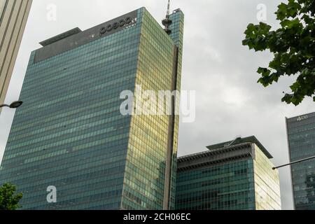 Séoul, Corée - 31 août 2020 : Centre POSCO, Daechi-dong Banque D'Images
