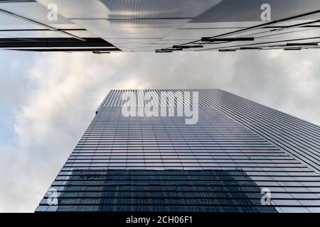 Séoul, Corée -31 août 2020 : Samsung Town, Seocho-dong Banque D'Images