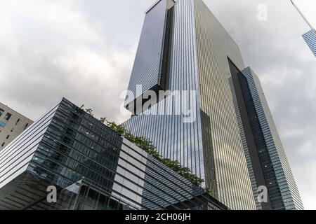 Séoul, Corée -31 août 2020 : Samsung Town, Seocho-dong Banque D'Images