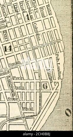 . Les cent villes et grandes villes d'Amérique de Phelps : avec des distances ferroviaires à travers les Etats-Unis, des cartes de treize villes, et d'autres embellissements . Jqttprson 32j! UJK,, .^afliflSfllJnnoS llinlSIDDCnDDU ffilM OF. JnnninnDSMEsa s Banque D'Images