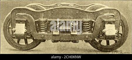 . Journal de chemin de fer de la rue . POCHE DE CHARBON À ASTORIA, N. Y. poche par une ouverture dans le fond, et peut ensuite être délivré à la chaudière par la machinerie ou la main d'alimentation, selon les besoins. La principale recommandation de Butits est sa grande capacité pour la petite surface de plancher. Nouvelle locomotive électrique combinée et camion de tourisme. Les coupures qui les accompagnent montrent un départ nev. En stock de rollingstock de moteurs pour les routes de surface élevées et à grande vitesse, dans le camion L, construit pour le Lake Street Elevated Railway, Chicago, et le pont Brook-lyn, par la McGuire Manufacturing Company. Ce chariot est conçu pour transporter une voiture Banque D'Images
