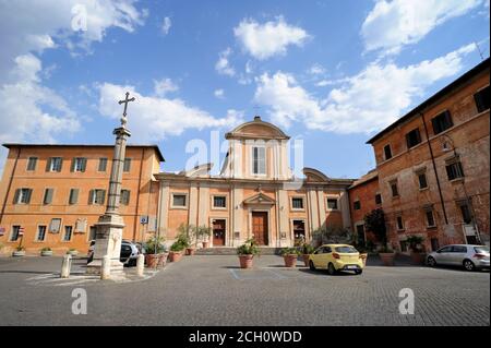 Église San Francesco a Ripa, Trastevere, Rome, Italie Banque D'Images