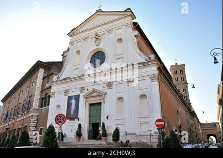 Italie, Rome, église de Santo Spirito en Sassia Banque D'Images