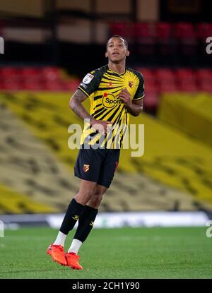 Watford, Royaume-Uni. 11 septembre 2020. Joao Pedro de Watford lors du match de championnat Sky Bet entre Watford et Middlesbrough à Vicarage Road, Watford, Angleterre, le 11 septembre 2020. Photo d'Andy Rowland. Crédit : Prime Media Images/Alamy Live News Banque D'Images