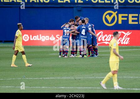 FOOTBALL - VILLARREAL VS HUESCA Maffeo en action pendant la ligue espagnole, la Liga, match de football entre Villarreal et Huesca le 13 septembre 2020 au stade Ceramica à Castellon, Espagne. Foto: Xisco Navarro crédit: CORDEL PRESS/Alay Live News Banque D'Images