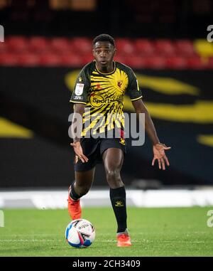 Watford, Royaume-Uni. 11 septembre 2020. Jeremy Ngakia de Watford lors du match de championnat Sky Bet entre Watford et Middlesbrough à Vicarage Road, Watford, Angleterre, le 11 septembre 2020. Photo d'Andy Rowland. Crédit : Prime Media Images/Alamy Live News Banque D'Images