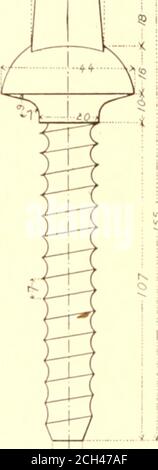 . Formes de traverses et fixations de rail avec une référence spéciale aux poutres en bois traitées . i. FIE -.-pikr ust.-&lt;l par le lliris-Lyons-Mcditerra-nean Kaihvav in ls*y.. Banque D'Images