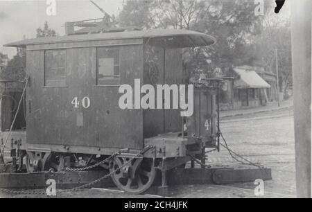 . Inventaire de la West End Street Railway Company . Banque D'Images