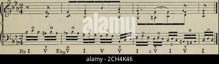 . La théorie et la pratique des relations tonales; un cours élémentaire d'harmonie en mettant l'accent sur l'élément de mélodie . 3. Andante Mendelssohn. 4. Allegro Clementi o L ■ *1) A I §gge=|EE|EEJE^^E^i^E^i^^E^=|i 5. Andante Beethoven Banque D'Images