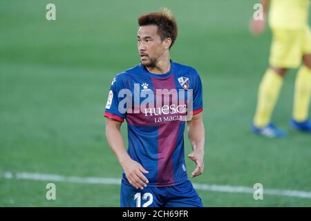 Vila-Real, Espagne. 13 septembre 2020. Shinji Okazaki (Huesca) football : Espagnol 'la Liga Santander' match entre Villarreal CF 1-1 SD Huesca à l'Estadio de la Ceramica à Vila-Real, Espagne . Crédit: Mutsu Kawamori/AFLO/Alay Live News Banque D'Images