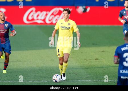 Vila-Real, Espagne. 13 septembre 2020. Pau Torres (Villarreal) football : Espagnol 'la Liga Santander' match entre Villarreal CF 1-1 SD Huesca à l'Estadio de la Ceramica à Vila-Real, Espagne . Crédit: Mutsu Kawamori/AFLO/Alay Live News Banque D'Images