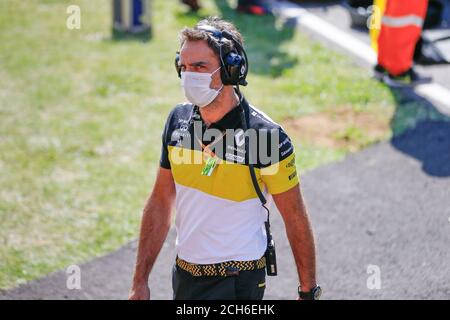 ABITEBOUL Cyril (fr), Directeur général de Renault F1 Team, portrait pendant la Formule 1 Pirelli Gran Premio Della Toscana Ferrari 1000 2020, 2020 Tu Banque D'Images