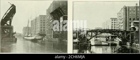 . La revue de chemin de fer de rue . carrière de chemin de fer a commencé en 1878. Quand il a enerré le service du Manhattan élevé R. R. R. de New Yorkas répartiteur de train. Il a continué à employer cette company jusqu'en 1892. Quand il a démissionné pour accepter le poste de surintendant des transports pour le côté sud élevé R. R. ofChicago. En 1893, il a été nommé à son poste actuel. Le Metropolitan élevé. La Metropolitan West Side Elevated Railroad Co. A été présentée le 9 mars 1892. Organisée par A. F. Walcott, wowas alors à la tête de la société de construction bâtiment theSouth Banque D'Images