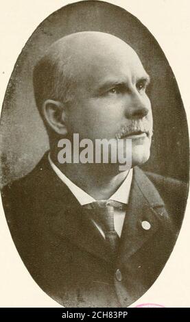 . Histoire de Robert Chainin et de ses descendants, et des autres Chaffins en Amérique . f les présidents, 1896; Lincoln, l'homme du chagrin, 1908. Ses conférences publiées sont l'Église et l'École ; une norme de morale ; et Gouvernement par les partis politiques. Plus d'un demi-million d'exemplaires des lecturesont été imprimés. Sa biographie est donnée dans Whos qui inAmerica, et dans hommes et femmes d'Amérique. Il est le membre le plus important et le plus connu de la famille ChaffinFamily d'Amérique. Il a depuis de nombreuses années été sérieusement dévoté à la cause de la tempérance, en lui consacrant son temps et ses talents, Banque D'Images