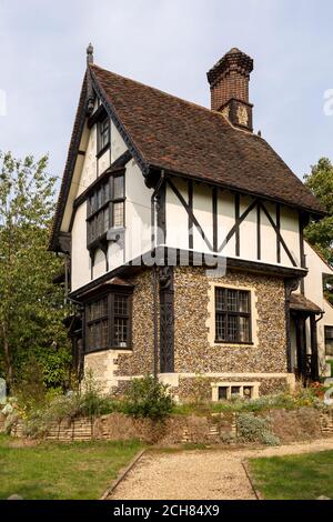 La Maison gothique, Ipswich, Suffolk, Angleterre, Royaume-Uni Villa. 1851-7 construit par Henry Ringham Banque D'Images