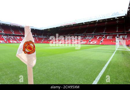 Une vue générale d'Old Trafford avant le match de la Barclays Premier League entre Manchester United et Bournemouth. Banque D'Images