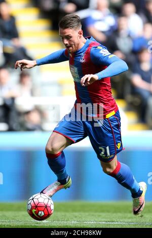 Connor Wickham du Crystal Palace pendant le match de la Barclays Premier League au St James' Park, Newcastle. Banque D'Images