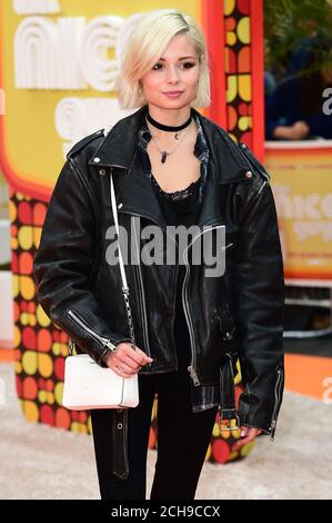 Nina Nesbitt assistant à la première de Nice Guys UK au cinéma Odeon, Leicester Square, Londres. APPUYEZ SUR ASSOCIATION photo. Date de la photo: Lundi 19 mai 2016. Le crédit photo devrait se lire comme suit : Ian West/PA Wire Banque D'Images