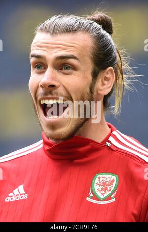 Gareth Bale du pays de Galles lors du match international amical à l'Friends Arena, Stockholm. APPUYEZ SUR ASSOCIATION photo. Date de la photo: Dimanche 5 juin 2016. Voir PA Story FOOTBALL Suède. Le crédit photo devrait se lire comme suit : Joe Giddens/PA Wire. Banque D'Images