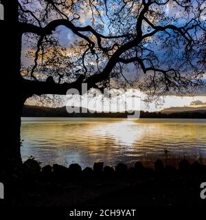 Images de Langdale Chase Hotel sur Windermere en anglais Lacs de Cumbria Banque D'Images