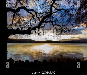 Images de Langdale Chase Hotel sur Windermere en anglais Lacs de Cumbria Banque D'Images