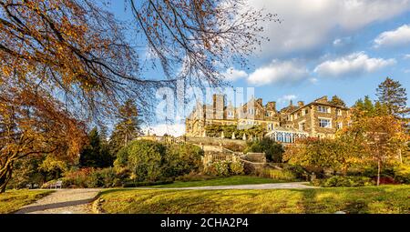 Images de Langdale Chase Hotel sur Windermere en anglais Lacs de Cumbria Banque D'Images