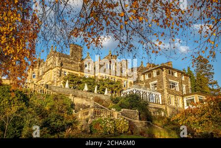 Images de Langdale Chase Hotel sur Windermere en anglais Lacs de Cumbria Banque D'Images