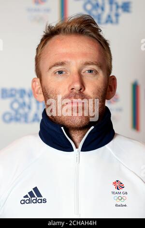 Patrick Harding, physiothérapeute du sprint en canoë, lors de la session Team GB Kitting Out au NEC, Birmingham. APPUYEZ SUR ASSOCIATION photo. Date de la photo: Jeudi 7 juillet 2016. Le crédit photo devrait se lire comme suit : Tim Goode/PA Wire. Banque D'Images