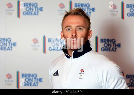 Patrick Harding, physiothérapeute du sprint en canoë, lors de la session Team GB Kitting Out au NEC, Birmingham. APPUYEZ SUR ASSOCIATION photo. Date de la photo: Jeudi 7 juillet 2016. Le crédit photo devrait se lire comme suit : Tim Goode/PA Wire. Banque D'Images