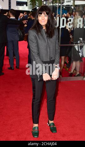 Claudia Winkelman assiste à la première européenne de Jason Bourne au cinéma Odeon de Leicester Square, Londres. Banque D'Images