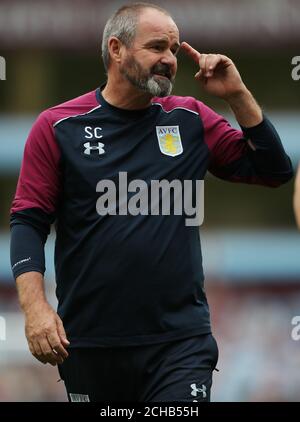 Steve Clarke, directeur adjoint d'Aston Villa Banque D'Images