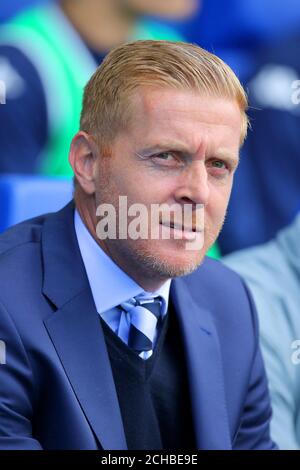 Garry Monk, directeur de Leeds United Banque D'Images