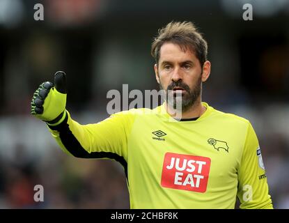 Derby County gardien Scott Carson Banque D'Images