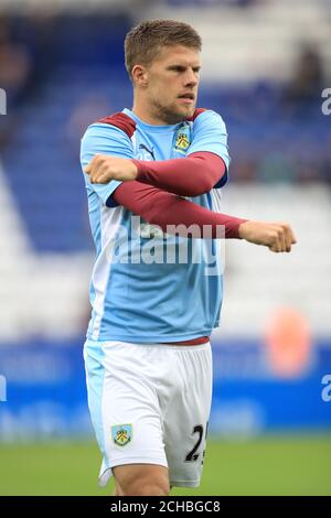 Johann Berg Gudmundsson de Burnley pendant l'échauffement Banque D'Images