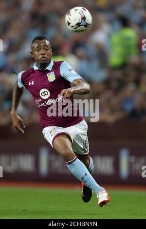 Jordan Ayew d'Aston Villa lors du match de championnat Sky Bet à Villa Park, Birmingham. APPUYEZ SUR ASSOCIATION photo. Date de la photo: Mardi 13 septembre 2016. Voir PA Story SOCCER Villa. Le crédit photo devrait se lire comme suit : David Davies/PA Wire. RESTRICTIONS : usage éditorial uniquement. Aucune utilisation avec des fichiers audio, vidéo, données, listes de présentoirs, logos de clubs/ligue ou services « en direct » non autorisés. Utilisation en ligne limitée à 75 images, pas d'émulation vidéo. Aucune utilisation dans les Paris, les jeux ou les publications de club/ligue/joueur unique. Banque D'Images