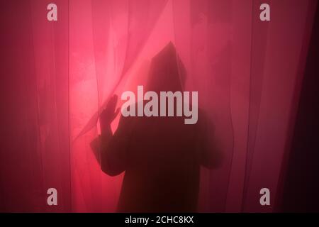 EMBARQUEMENT À 0001 LUNDI 24 JUILLET À USAGE ÉDITORIAL SEULS les visiteurs peuvent découvrir la partie fruit Cloud de la future Forest, une expérience immersive créée par Bompas & amp; Parr à Westfield Stratford City à Londres. Banque D'Images