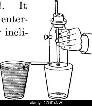 . La physique élémentaire inductive avec un appareil peu coûteux, et sans équipement de laboratoire . à la surface de l'Avaser dans la boîte. Transférez-le à l'appareil ou à la grande bouteille remplie d'eau sans modifier la quantité d'eau dans la petite bouteille. Attachez la feuille de caoutchouc sur la bouche. Appuyer suffisamment sur la feuille pour envoyer le plongeur de la bouteille vers le bas, puis éliminer la pression. Si le petit bot-tle est délicatement équilibré en ayant l'eau suffisante dans elle, la feuille de caoutchouc n'est pas nécessaire; utiliser la paume de la main à la place.Inférence. Expliquez chaque étape de l'expérience. Recherche auxiliaire 21 à 29. Banque D'Images