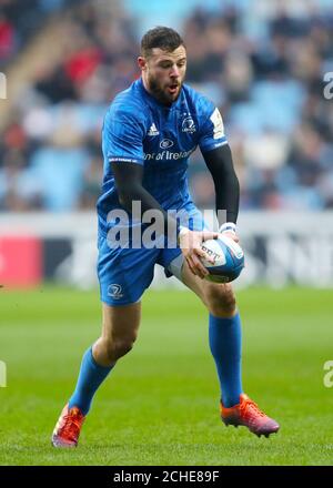 Robbie Henshaw de Leinster lors de la coupe d'Europe Heineken Challenge Cup, mettez un match en commun à la Ricoh Arena de Coventry. Banque D'Images